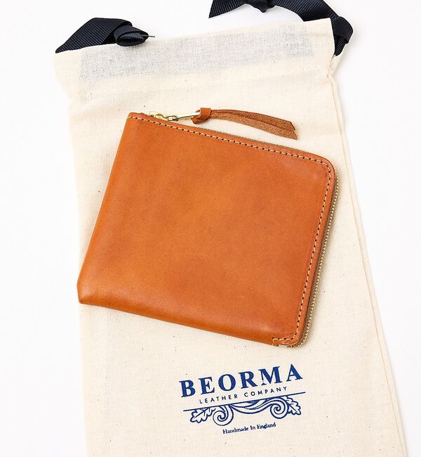 ABAHOUSE「【BEORMA/ベオーマ】コンパクトウォレット/財布 S0071」|財布|キャメル