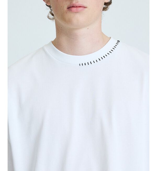 ABAHOUSE「ハンドステッチ 半袖Tシャツ」|Tシャツ・カットソー|
