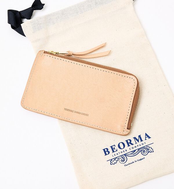 ABAHOUSE「【BEORMA/ベオーマ】フラグメントケース/財布S0086」|財布|ベージュ系その他1