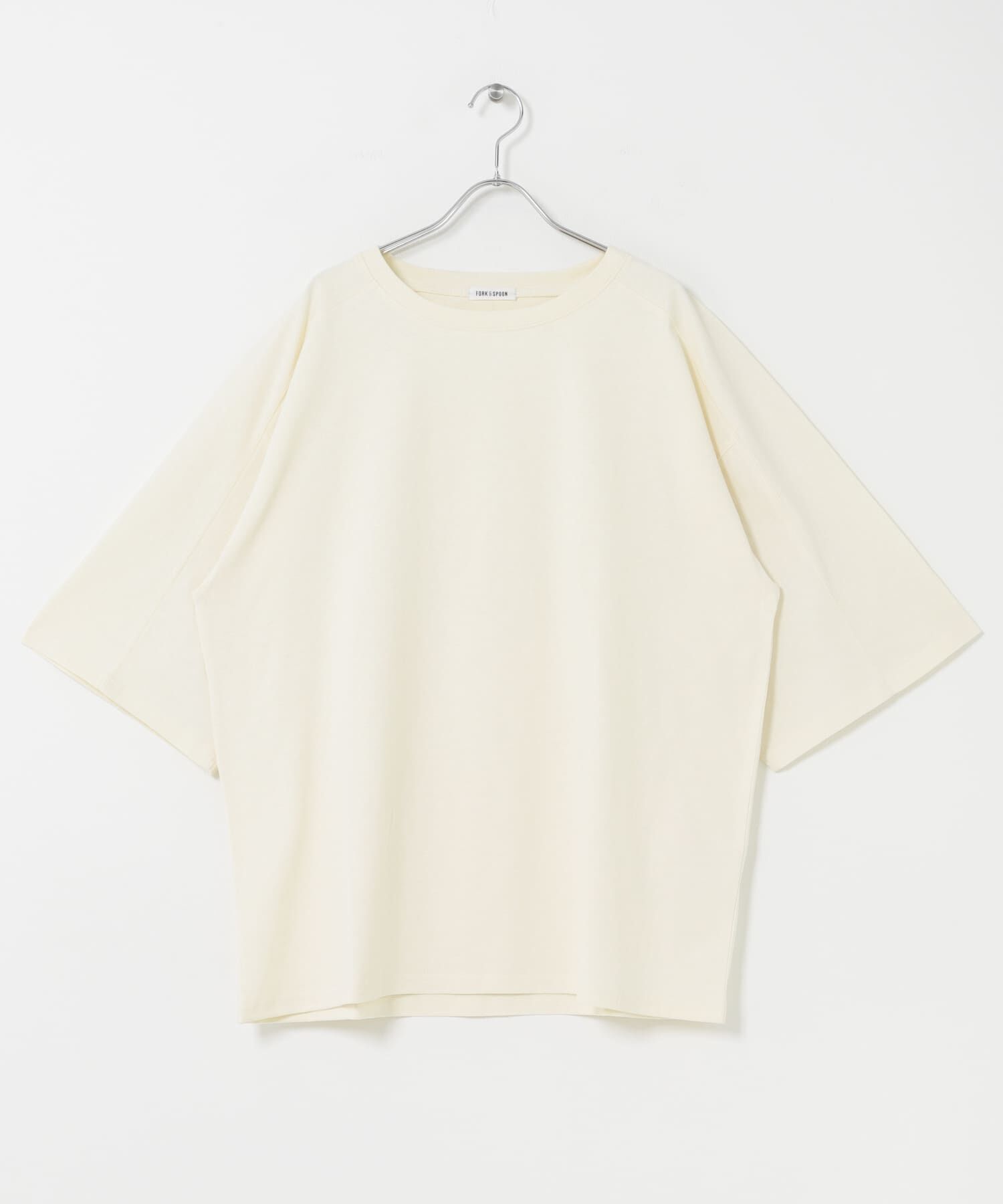 URBAN RESEARCH DOORS「FORK&SPOON　ラグランスリーブビッグTシャツ」|Tシャツ・カットソー|