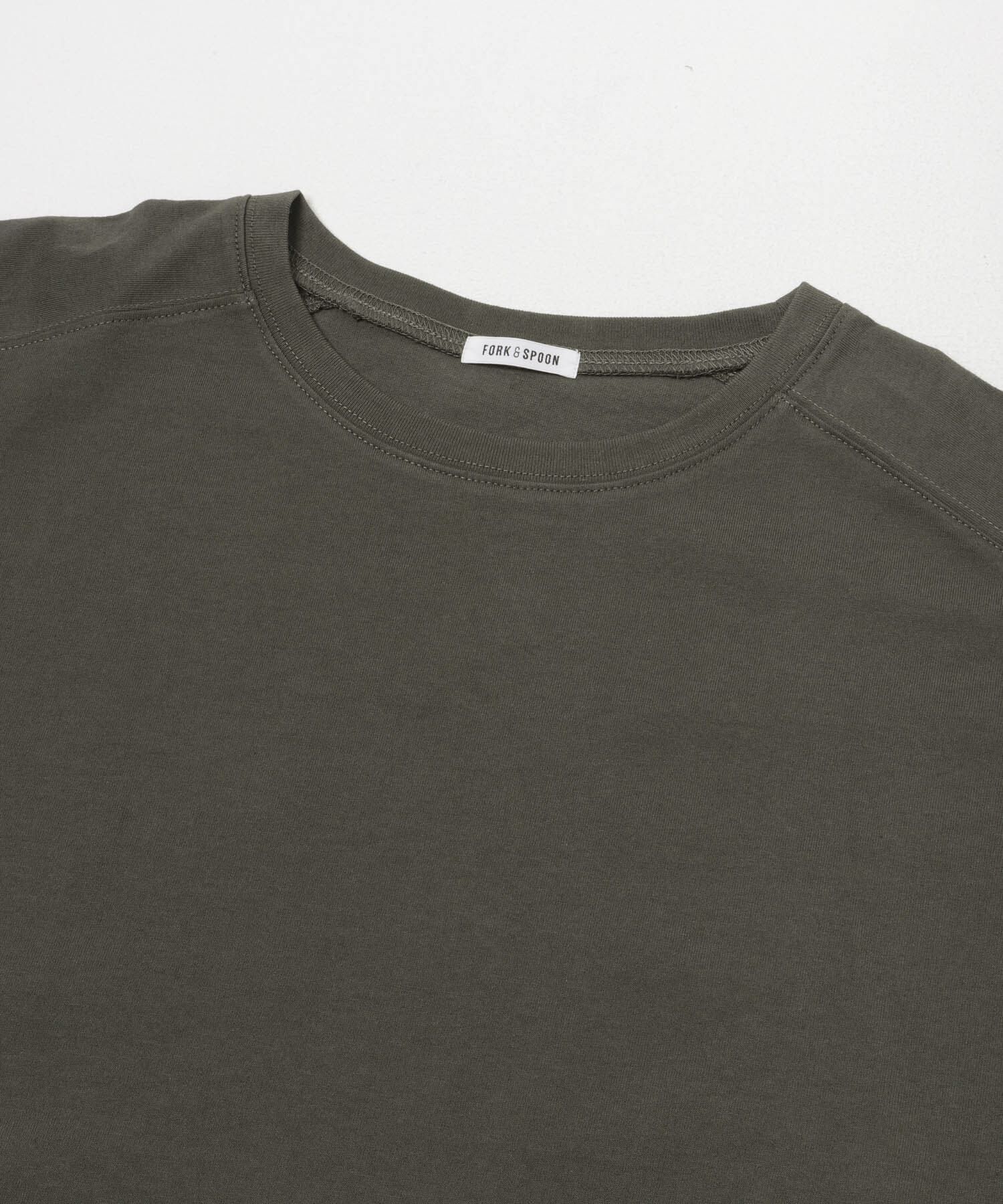 URBAN RESEARCH DOORS「FORK&SPOON　ラグランスリーブビッグTシャツ」|Tシャツ・カットソー|