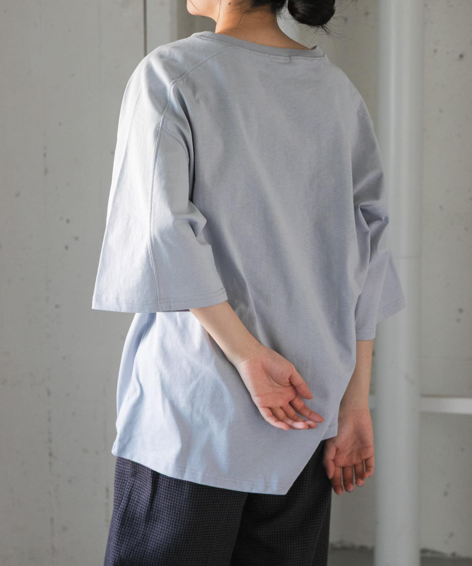 URBAN RESEARCH DOORS「FORK&SPOON　ラグランスリーブビッグTシャツ」|Tシャツ・カットソー|