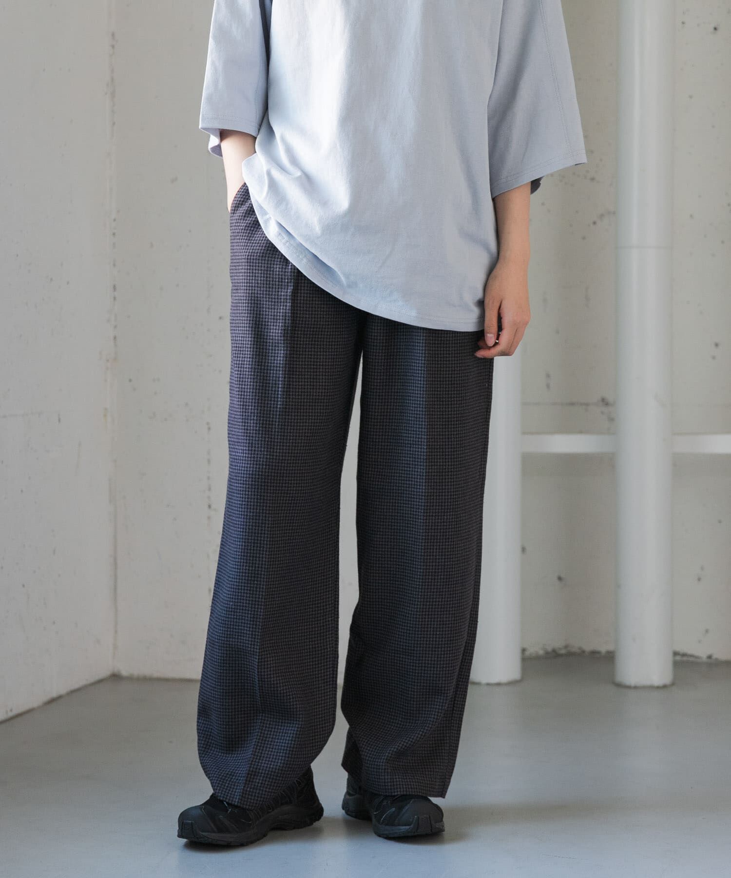 URBAN RESEARCH DOORS「FORK&SPOON　ラグランスリーブビッグTシャツ」|Tシャツ・カットソー|