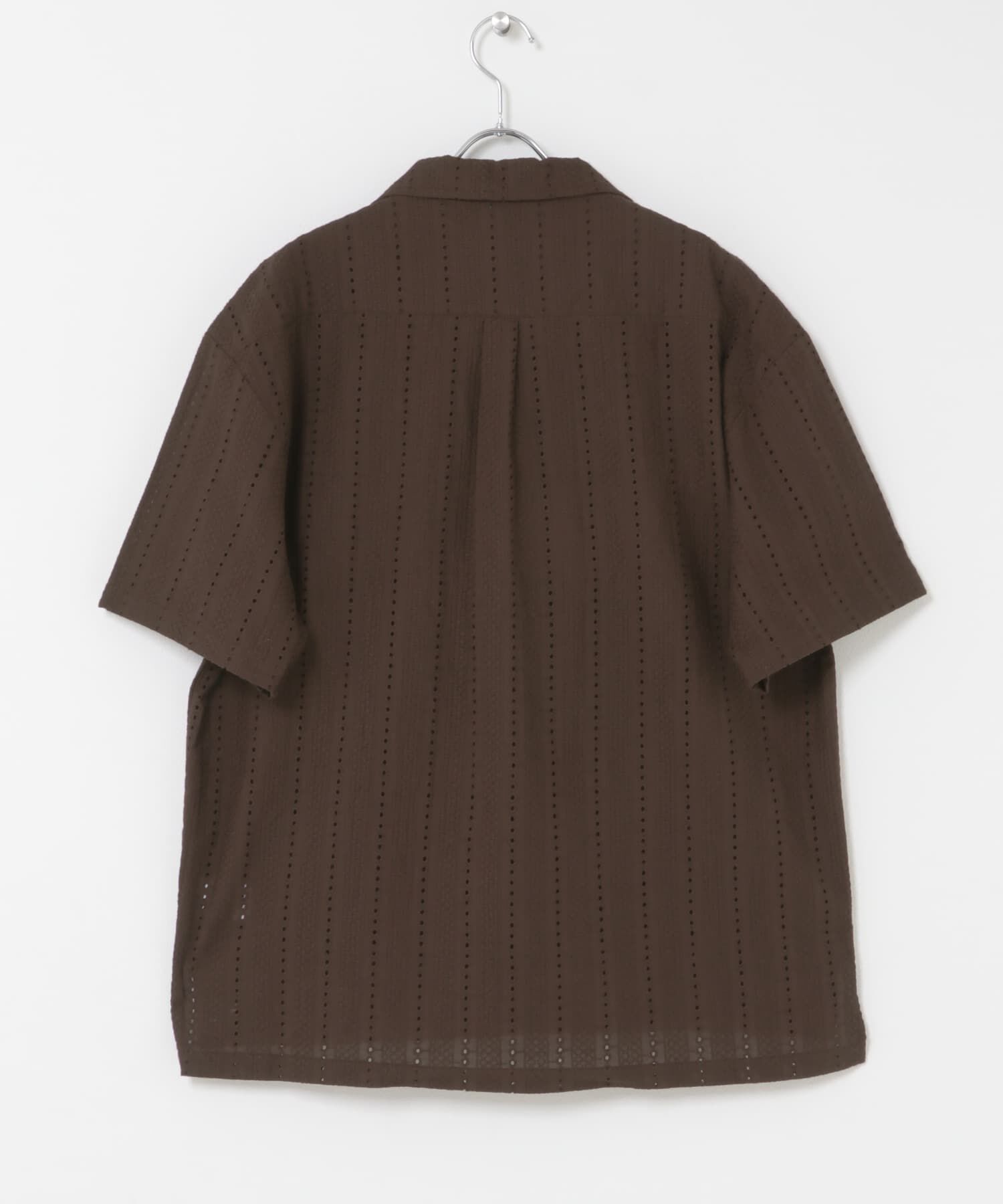 Sonny Label 「レース刺繍ショートスリーブシャツ」|シャツ・ブラウス|