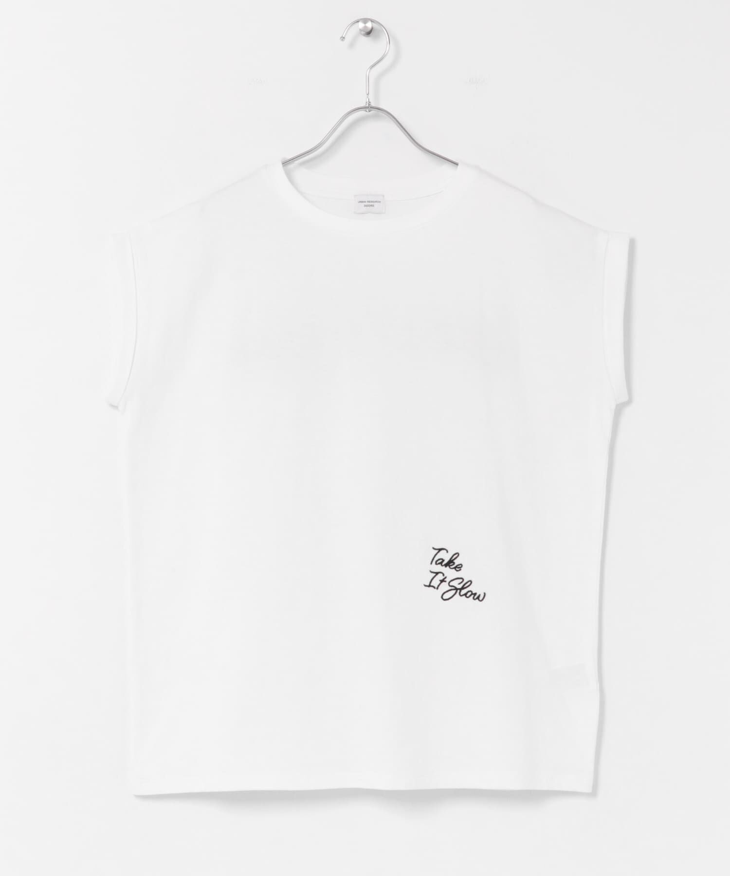 URBAN RESEARCH DOORS「刺繍ロゴTシャツ」|Tシャツ・カットソー|