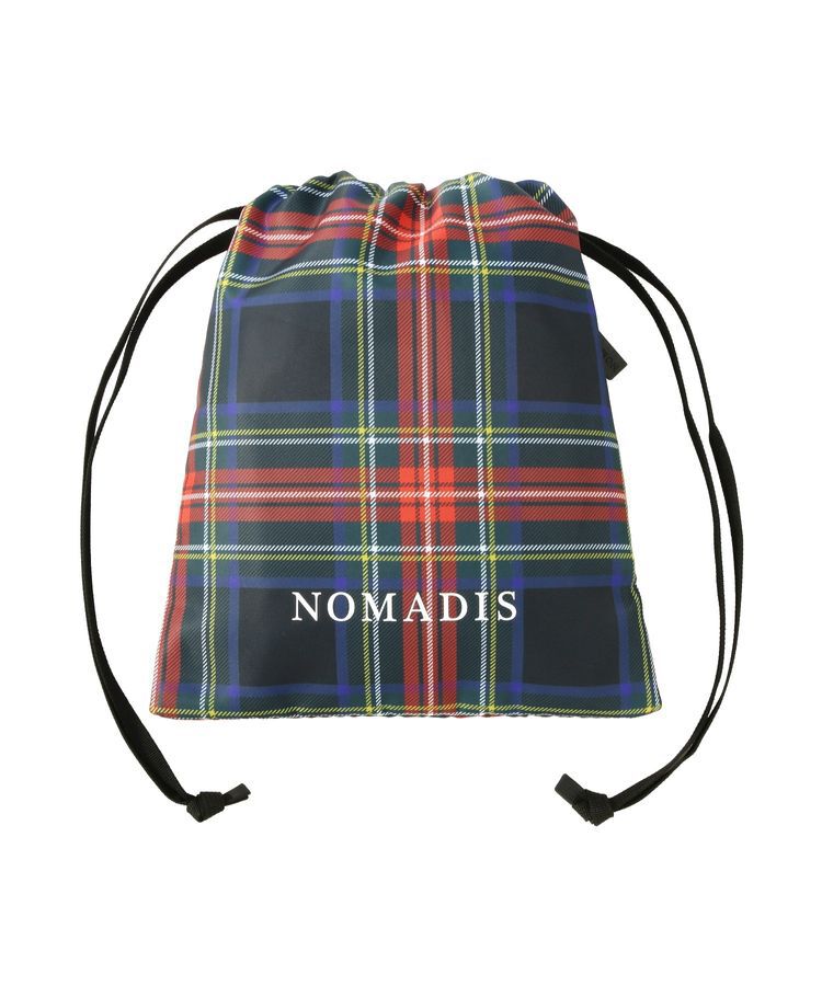 GARAGE OF GOOD CLOTHING「【NOMADIS】BOWERY チェック柄巾着バッグ」|トートバッグ|