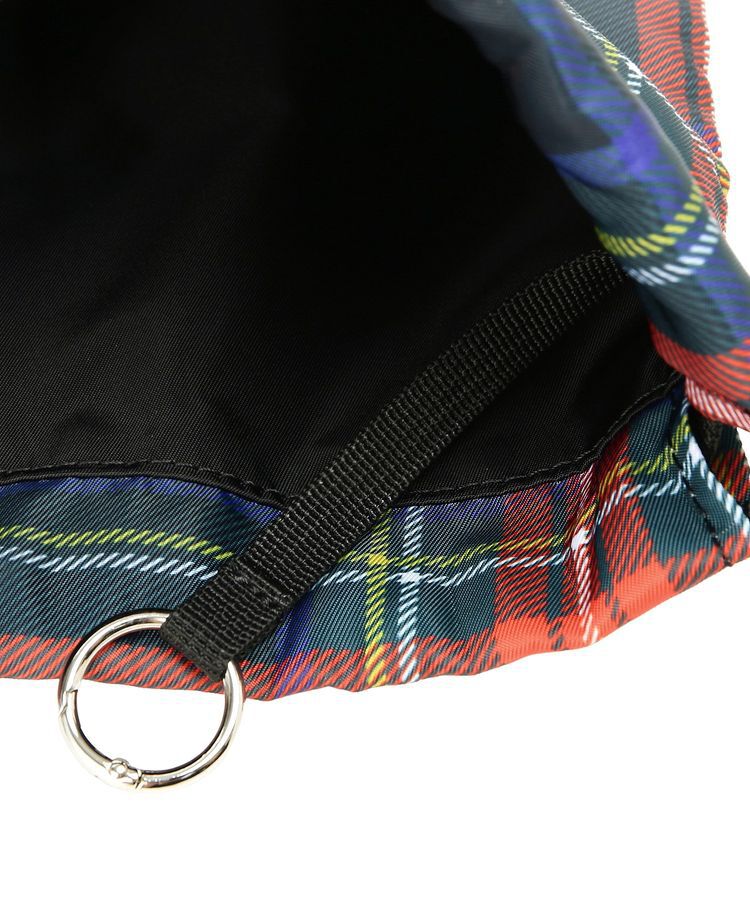GARAGE OF GOOD CLOTHING「【NOMADIS】BOWERY チェック柄巾着バッグ」|トートバッグ|