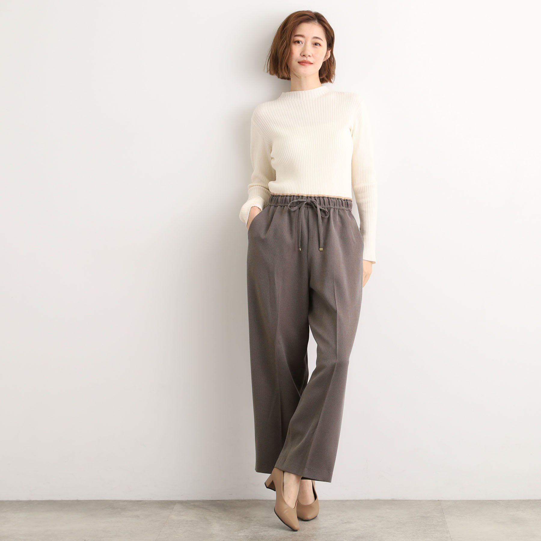grove「【2点SET/体型カバー】透け感とレイヤードで大人の遊び心を、ビスチェSET UP」|スーツ|
