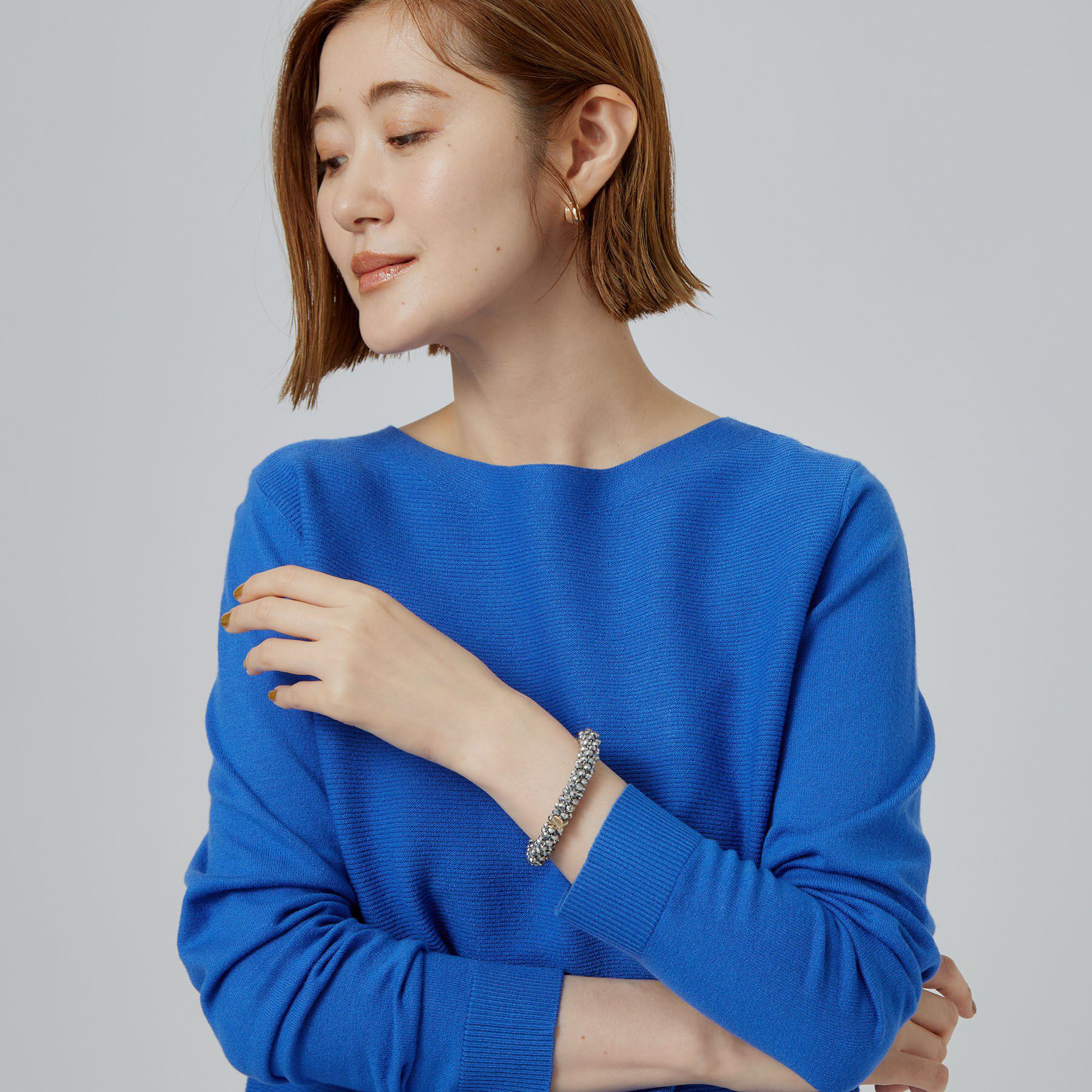 grove「ガラスビーズヘアゴム」|その他|