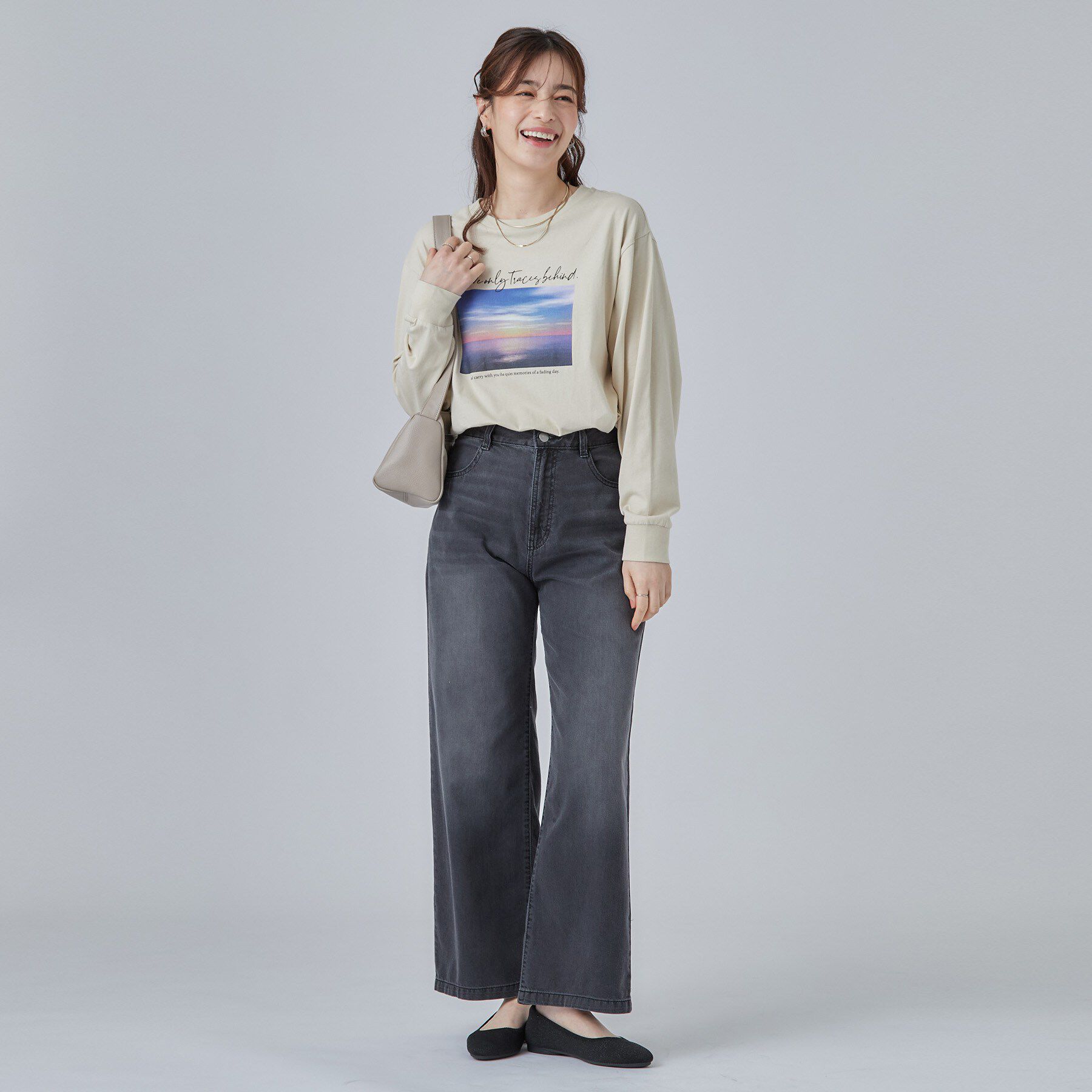 SHOO･LA･RUE「【S-LL】デイリー使いに 選べる6柄プリントロンT」|Tシャツ・カットソー|