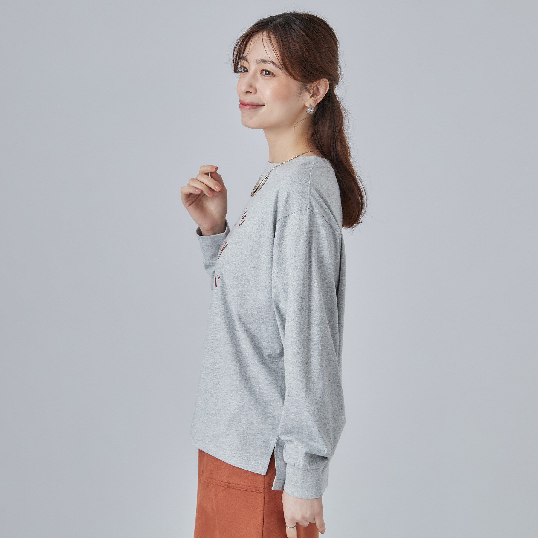 SHOO･LA･RUE「【S-LL】デイリー使いに 選べる6柄プリントロンT」|Tシャツ・カットソー|