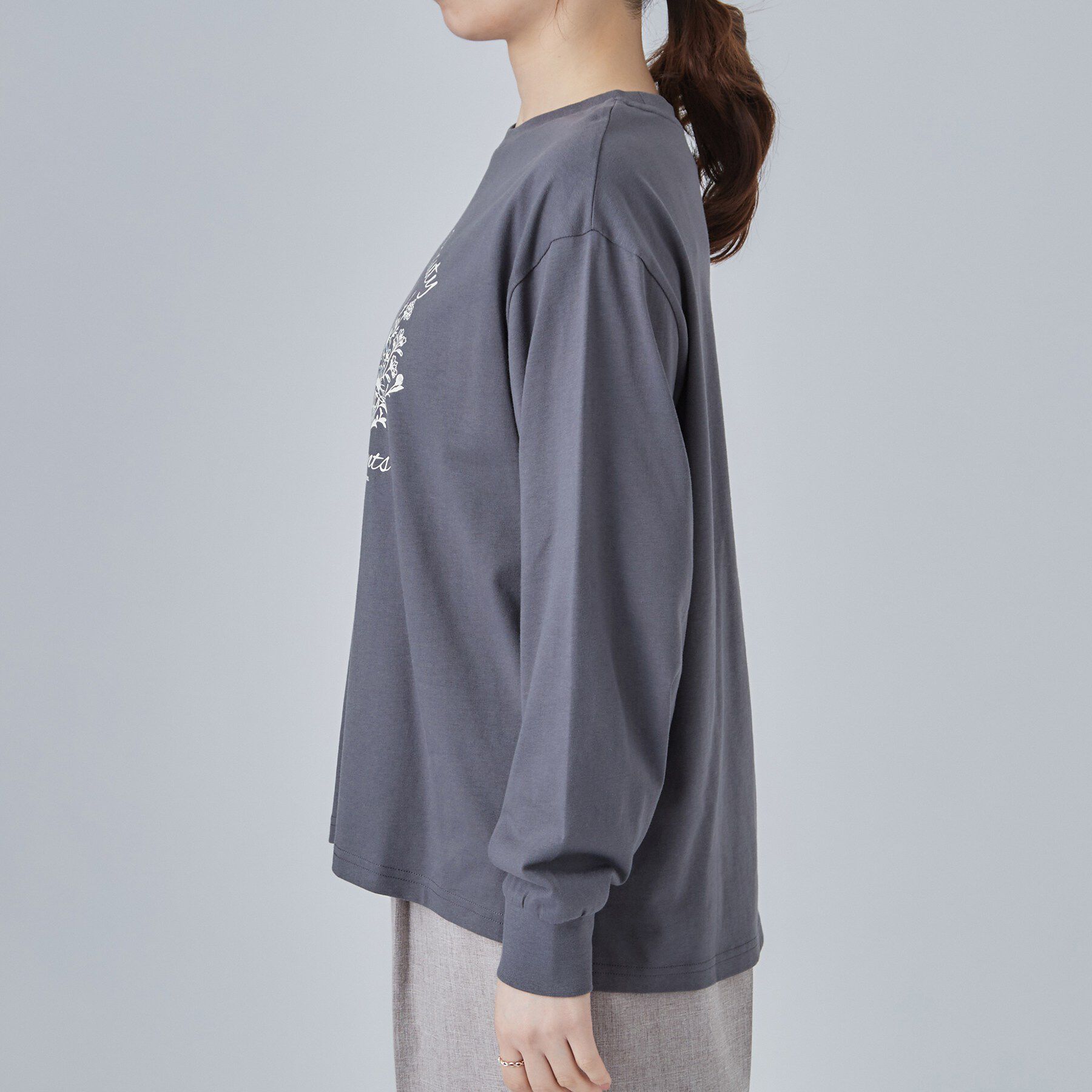 SHOO･LA･RUE「【S-LL】デイリー使いに 選べる6柄プリントロンT」|Tシャツ・カットソー|