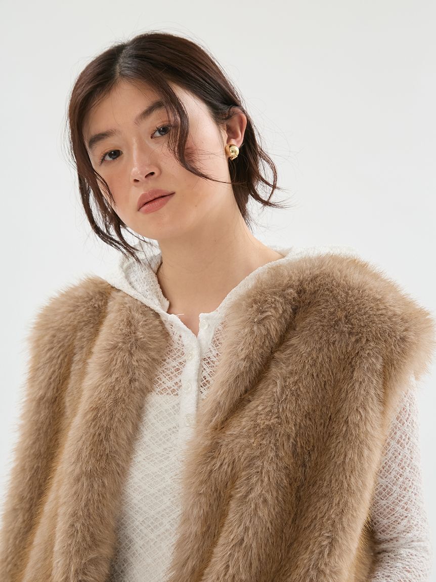 emmi atelier「ファージレ」|ダウンベスト・ベスト|