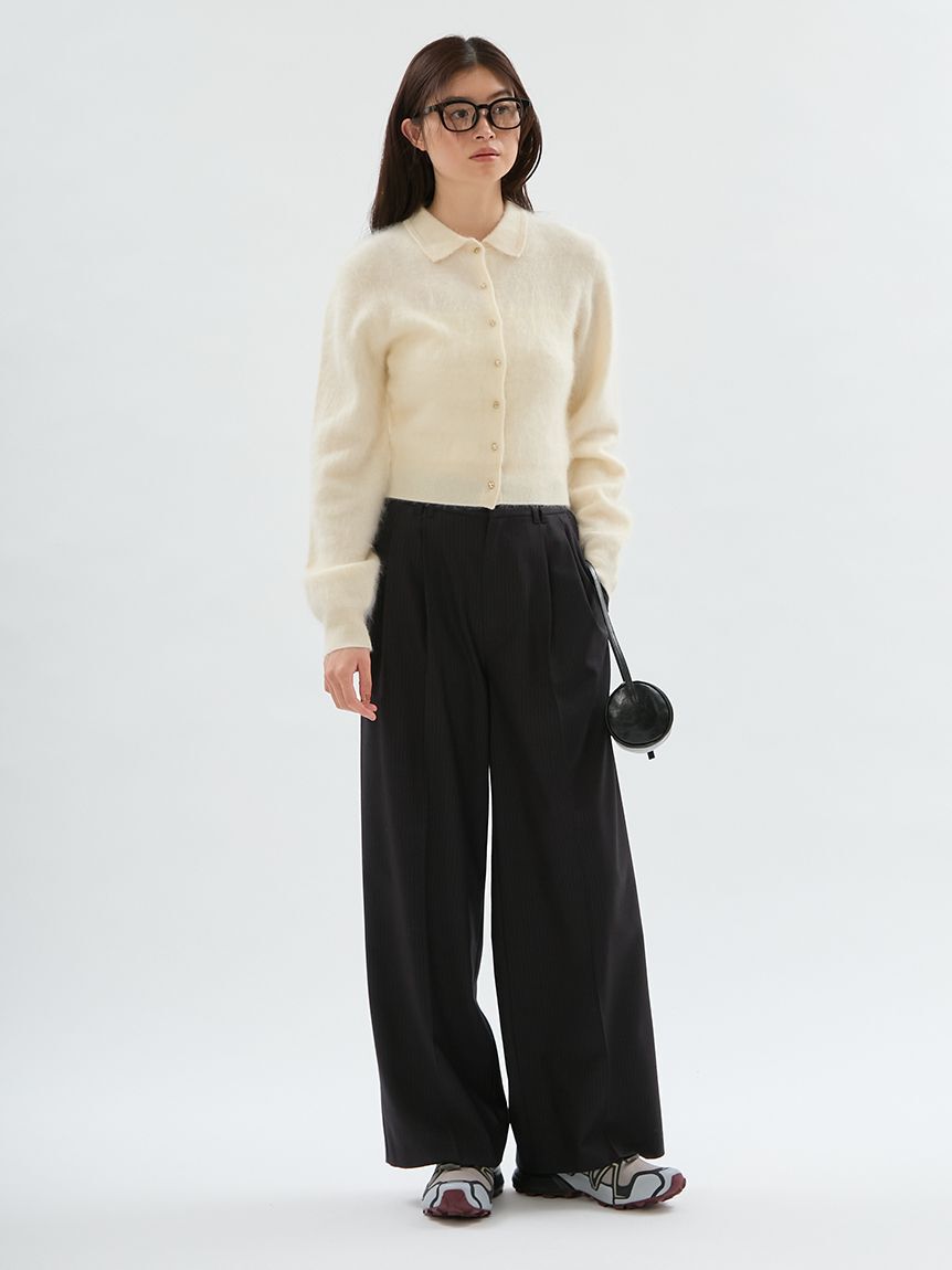 emmi atelier「フェイクレザーチューブミニバッグ」|ショルダー・メッセンジャー|