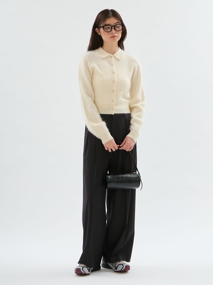 emmi atelier「フェイクレザーチューブミニバッグ」|ショルダー・メッセンジャー|