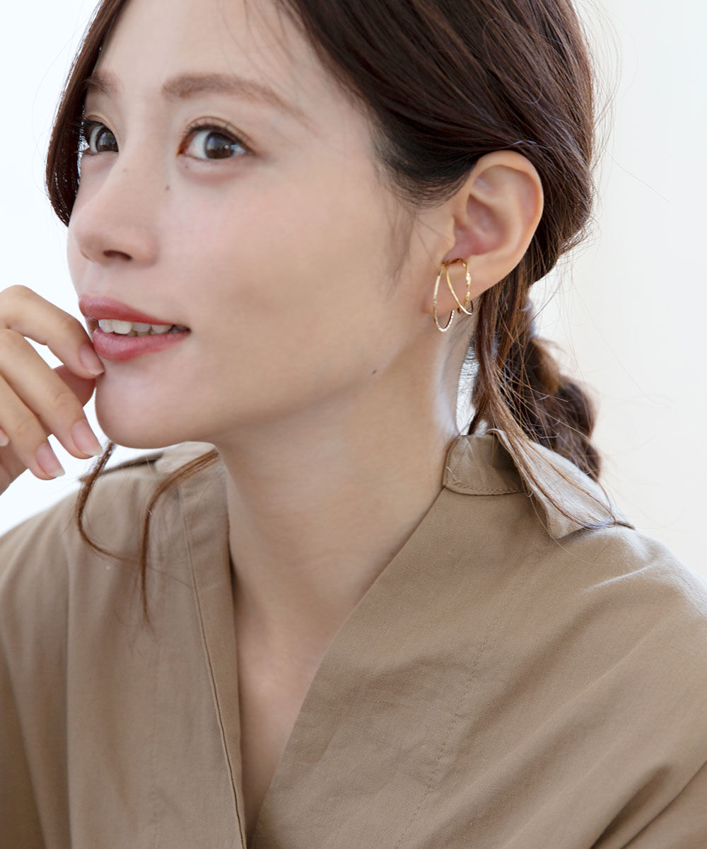 colleca la「スリムラインのセットイヤーカフ」|イヤーカフ|