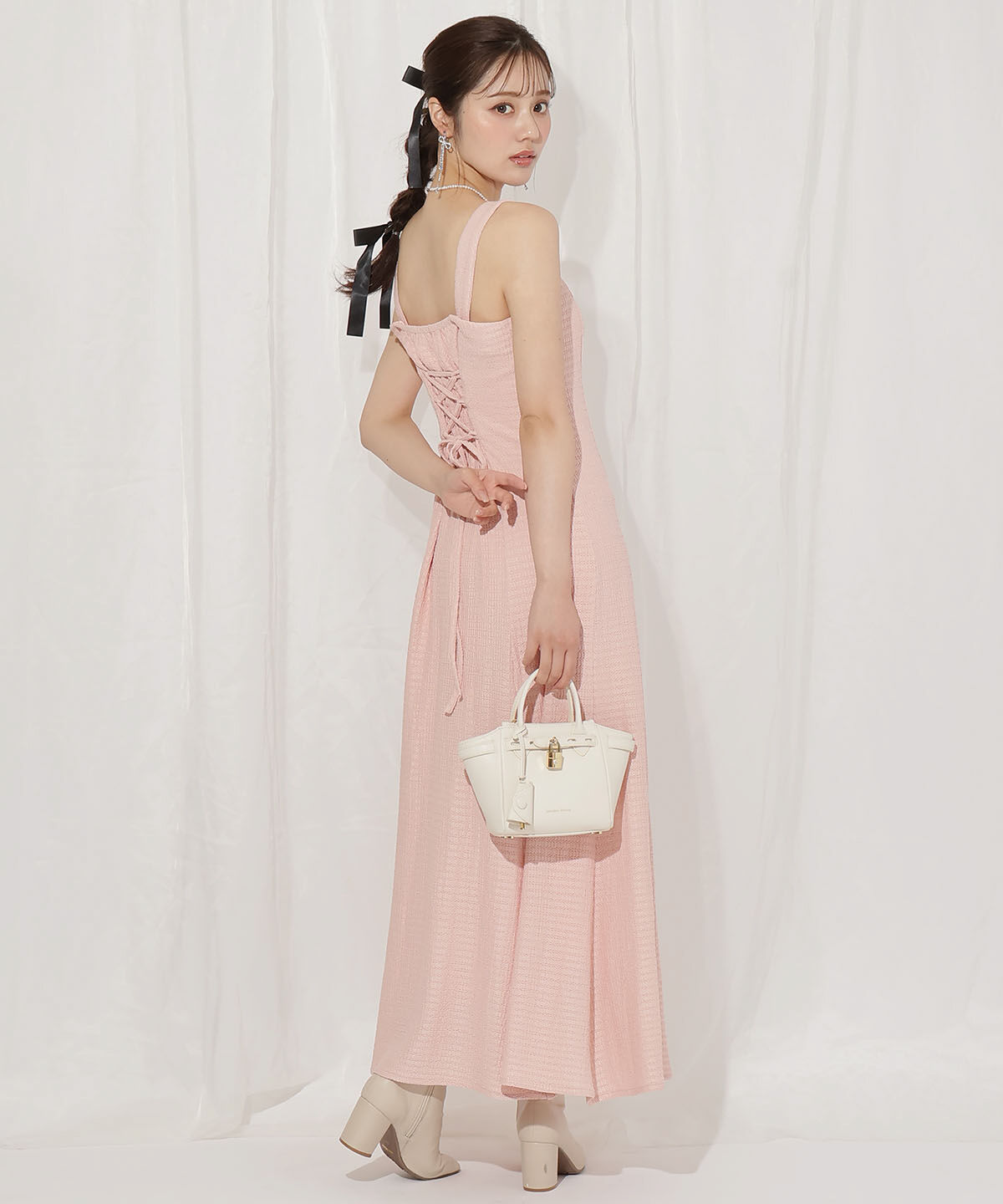 WILLSELECTION「シアーブラウス&times;カットソーマーメイドワンピース」|ワンピース|