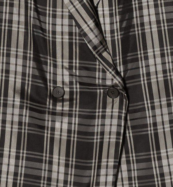 UNITED ARROWS「シアー テーラード チェック ジャケット ‐ウォッシャブル‐」|テーラードジャケット|