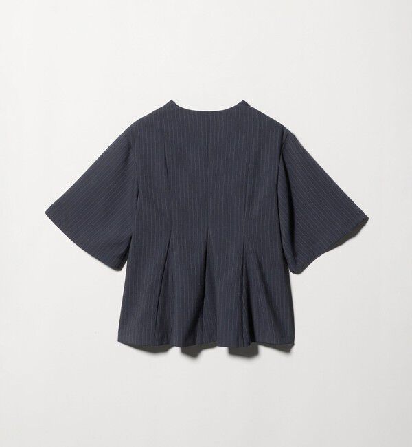 UNITED ARROWS「Spiree ストライプ ブラウス ‐ウォッシャブル‐」|シャツ・ブラウス|