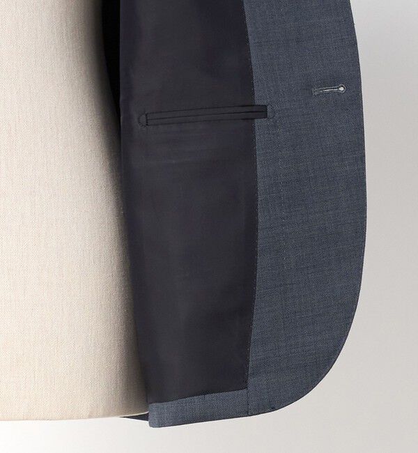 UNITED ARROWS「ブルーシャークスキン シングル 3ボタン スーツ S‐MODEL ヨコストレッチ」|スーツ|