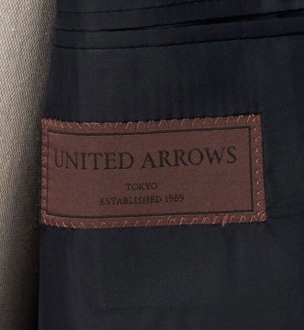 UNITED ARROWS「タスマニア ウール ギャバジン シングル3ボタン スーツ S‐MODEL ストレッチ 撥水」|スーツ|
