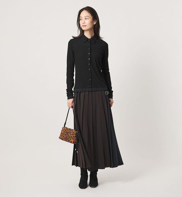 UNITED ARROWS「レイヤード カットソー カーディガン」|Tシャツ・カットソー|