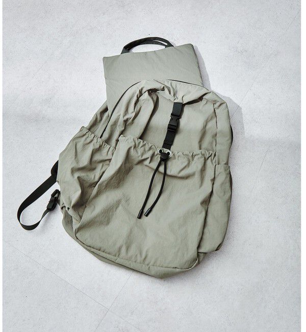 UNITED ARROWS green label relaxing「【WEB限定】バックパック（PCバッグ付）/ A4 / ユニセックス はっ水」|リュック|OLIVE