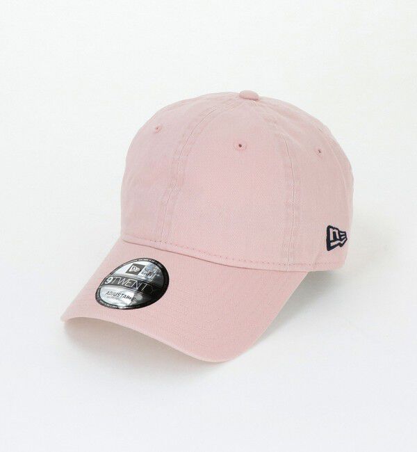 UNITED ARROWS green label relaxing「【別注】＜NEW ERA＞9TWENTY ソリッド キャップ」|キャップ・キャスケット|PINK