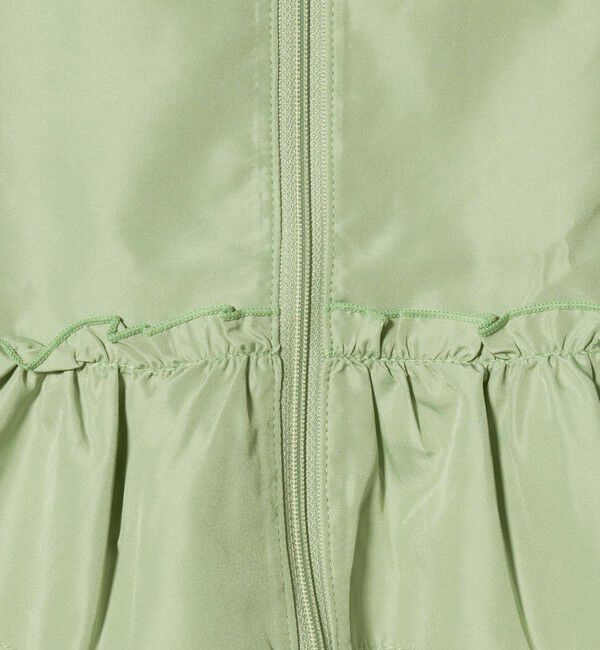 UNITED ARROWS green label relaxing「フリル ギャザーブルゾン / キッズ  100cm-160cm 撥水 UVカット 遮熱」|その他|