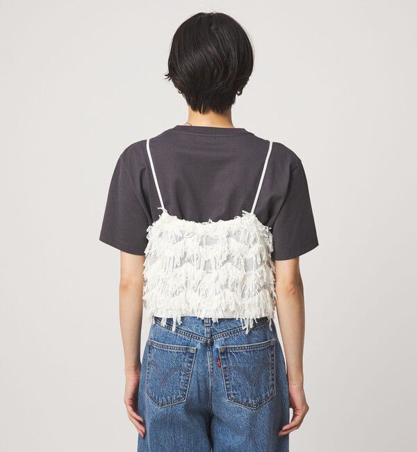 UNITED ARROWS green label relaxing「ファンシー ニット キャミソール」|キャミソール|