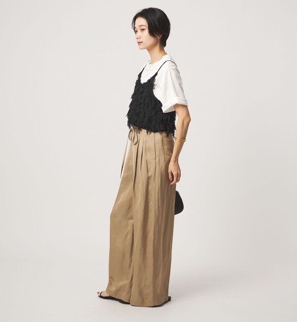 UNITED ARROWS green label relaxing「ファンシー ニット キャミソール」|キャミソール|