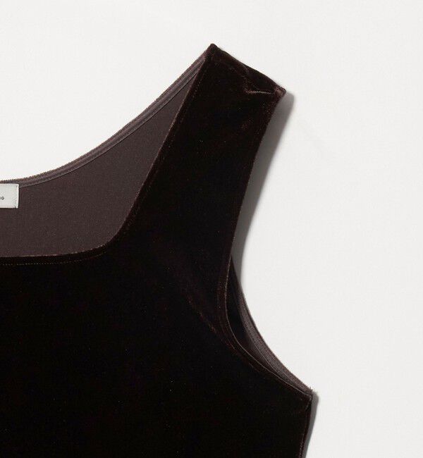 UNITED ARROWS green label relaxing「ベロア タンクトップ」|タンクトップ|