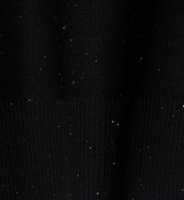 UNITED ARROWS green label relaxing「スパンコール ラメ ノースリーブ ニット」|ニット・セーター|