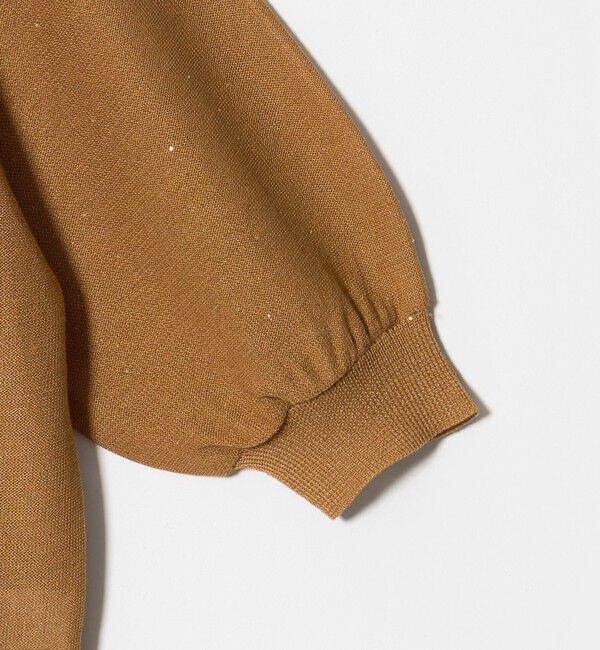 UNITED ARROWS green label relaxing「スパンコール ラメ Vネック ニット カーディガン」|カーディガン|