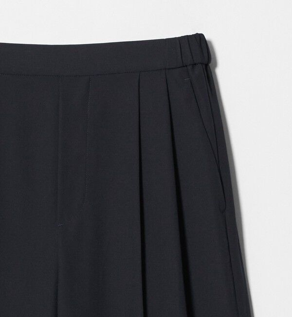 UNITED ARROWS green label relaxing「ボイル 2タック イージー ワイドパンツ マシンウォッシャブル 吸水速乾 通気性」|スラックス|