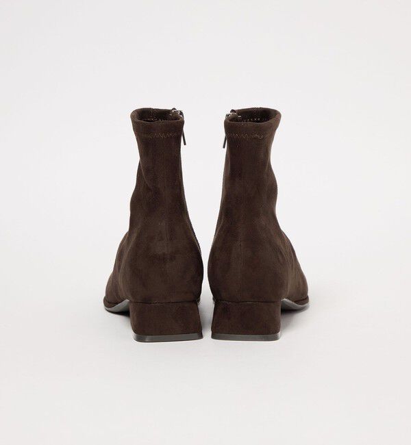 UNITED ARROWS green label relaxing「スクエア ストレッチ ショートブーツ 撥水」|ロングブーツ|