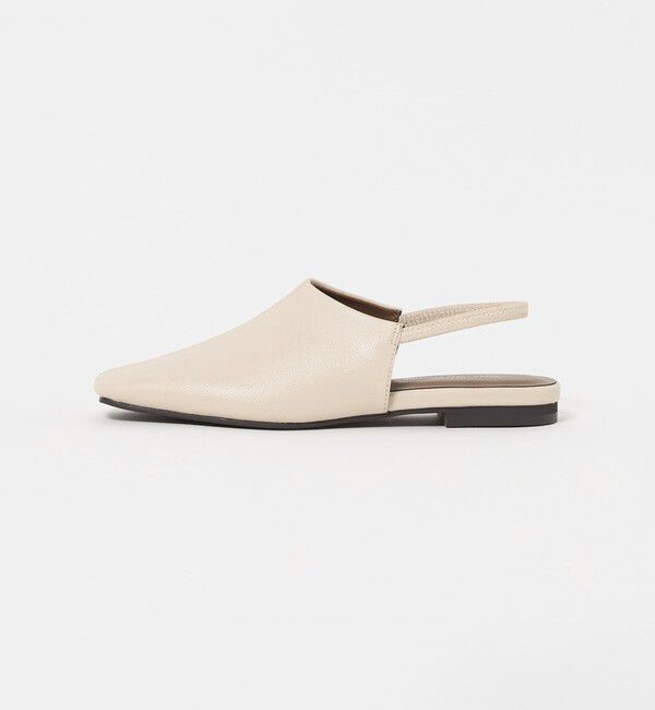 UNITED ARROWS green label relaxing「スクエアトゥ バックスリング シューズ」|ローファー|