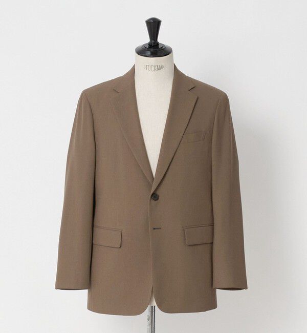 UNITED ARROWS green label relaxing「A+ リネンライク 2B リラックス セットアップ ジャケット -ストレッチ-」|テーラードジャケット|