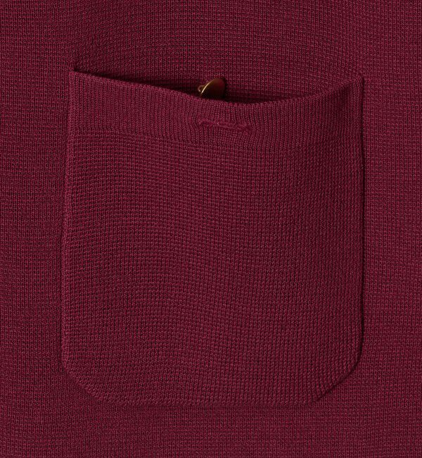 UNITED ARROWS green label relaxing「フォルム ノーカラー ニット カーディガン」|カーディガン|