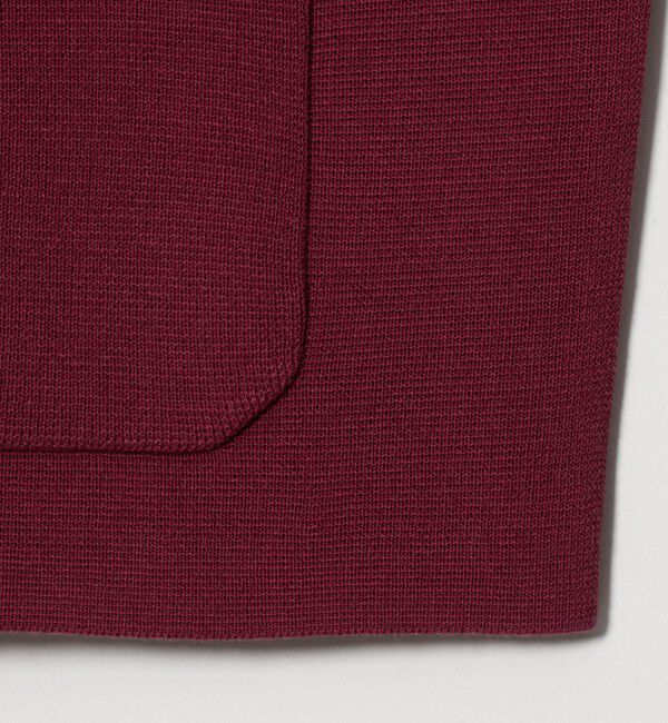 UNITED ARROWS green label relaxing「フォルム ノーカラー ニット カーディガン」|カーディガン|