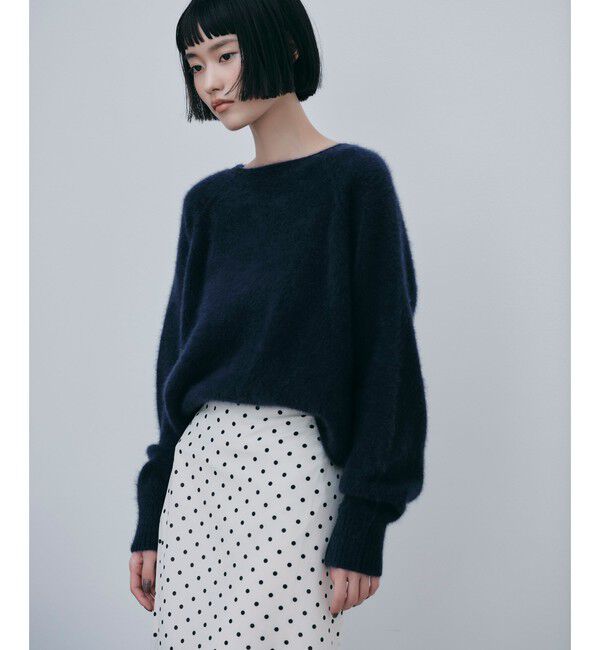 EMMEL REFINES「＜EMMEL REFINES＞EM FOX/NY/CA ボートネック ニットプルオーバー」|ニット・セーター|