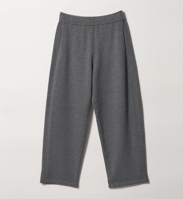 UNITED ARROWS green label relaxing「【WEB限定】＜at ease＞ニット カーブ パンツ」|その他|DK.GRAY