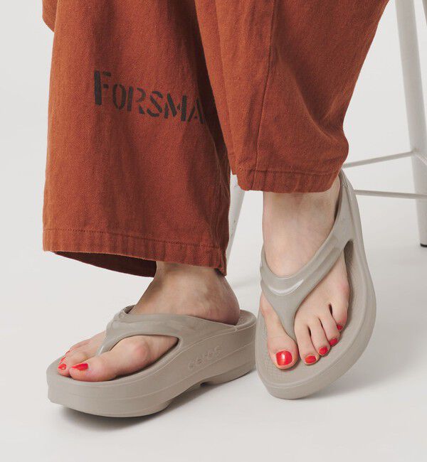 BEAUTY&YOUTH UNITED ARROWS「＜OOFOS＞OOmega サンダル」|サンダル|BEIGE