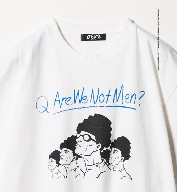 BEAUTY&YOUTH UNITED ARROWS「＜DEVO &times; BEAUTY&YOUTH＞WE ARE プリント Tシャツ」|Tシャツ・カットソー|