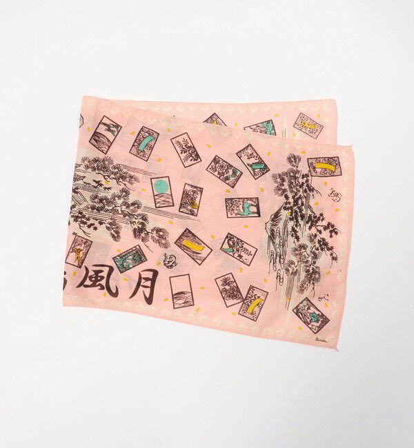 BEAUTY&YOUTH UNITED ARROWS「【別注】＜BINDU＞花鳥風月 花札 手ぬぐい」|バンダナ・スカーフ|