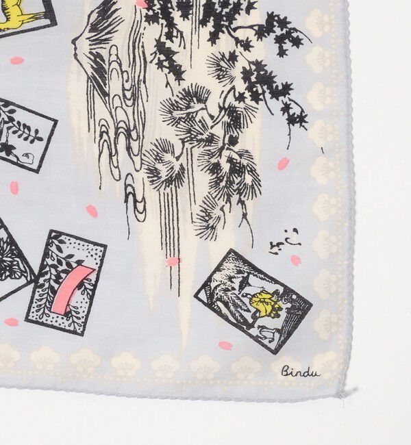 BEAUTY&YOUTH UNITED ARROWS「【別注】＜BINDU＞花鳥風月 花札 手ぬぐい」|バンダナ・スカーフ|
