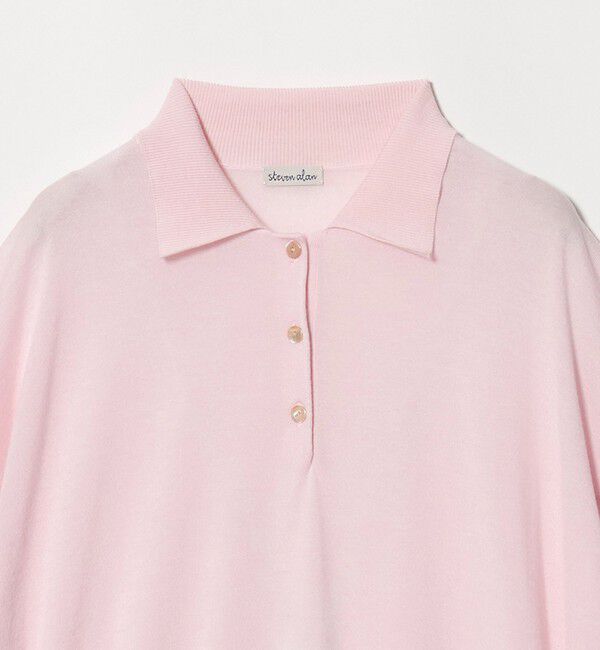 STEVEN ALAN「＜Steven Alan＞オーバーサイズ ポロニット」|ニット・セーター|