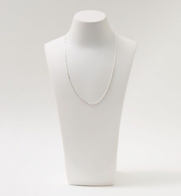 BEAUTY&YOUTH UNITED ARROWS「＜eoa＞パターン スリム チェーン ネックレス」|ネックレス|