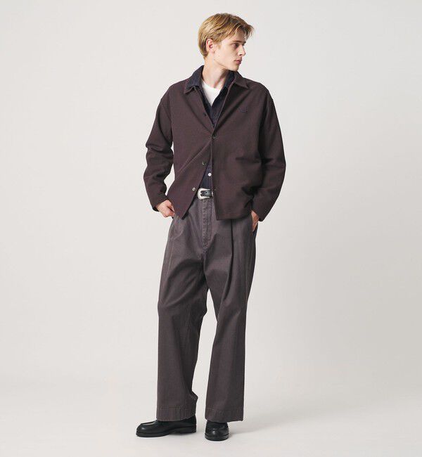 BEAUTY&YOUTH UNITED ARROWS「＜LACOSTE for BEAUTY&YOUTH＞ ワントーン シャツ ジャケット」|カーディガン|