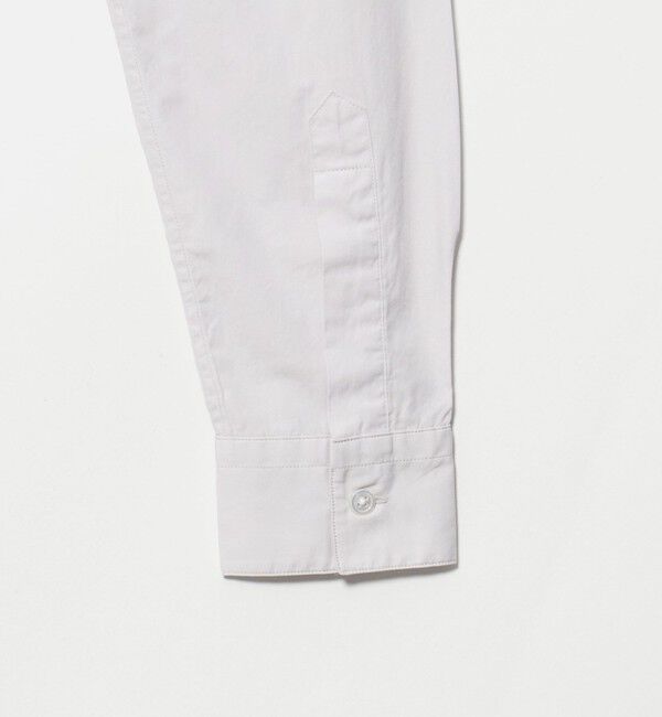 BEAUTY&YOUTH UNITED ARROWS「【WEB限定 WARDROBE SMART】コットン ワイドカラー スキッパー シャツ」|シャツ・ブラウス|